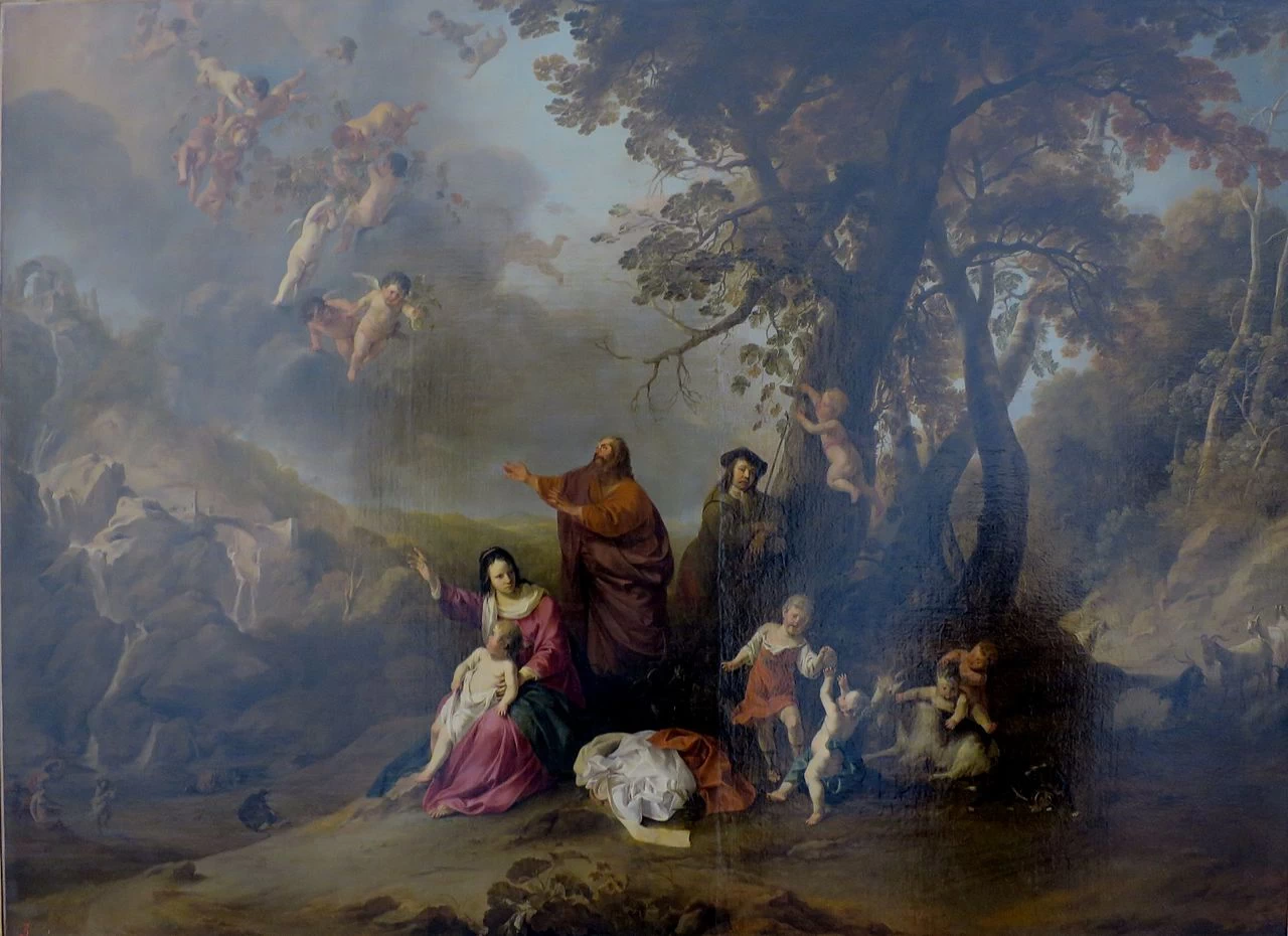Il riposo durante la fuga in Egitto - Hermitage
